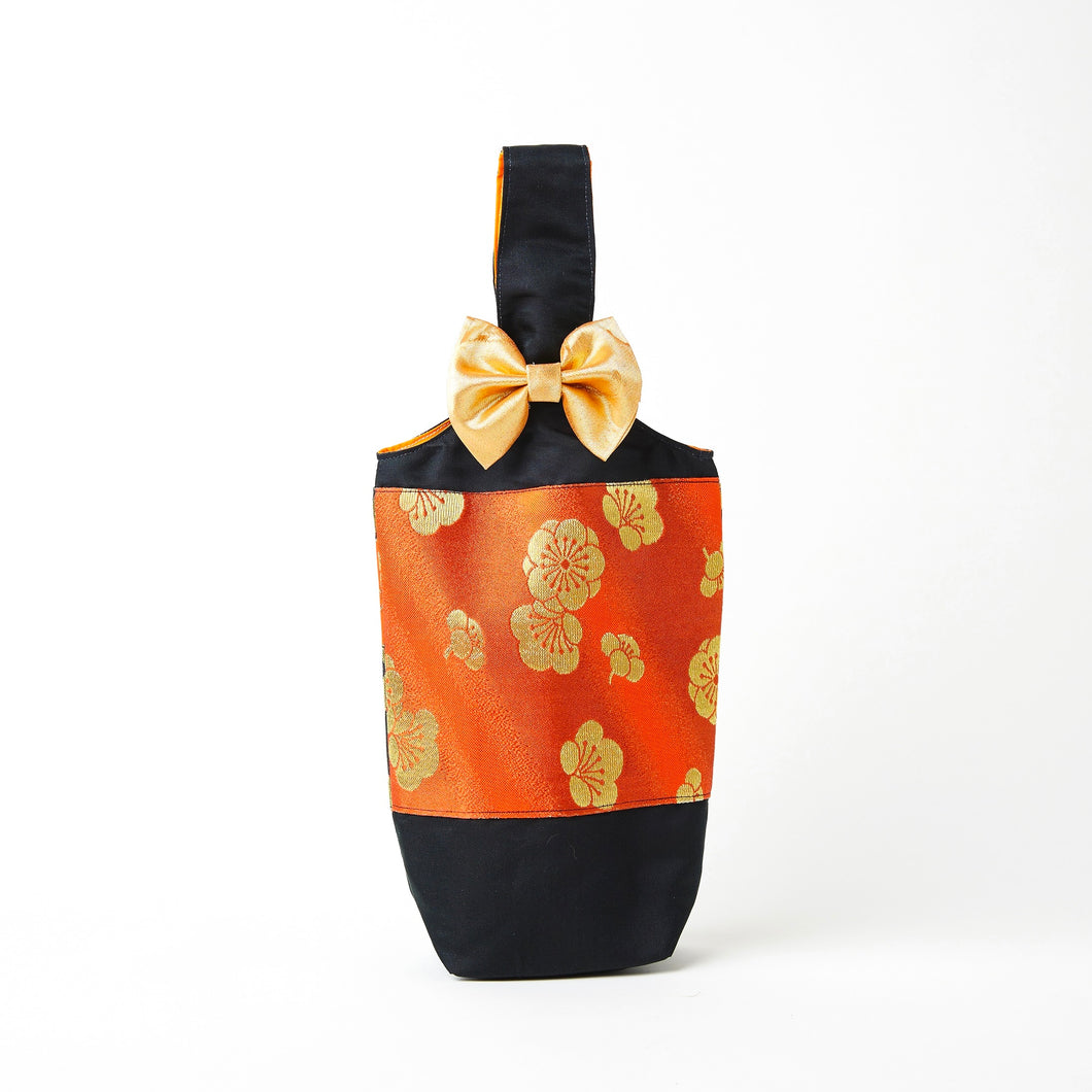 Bottle Bag(Black,Orange)