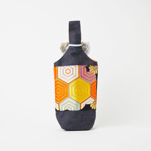 Bottle Bag(Black,Orange)