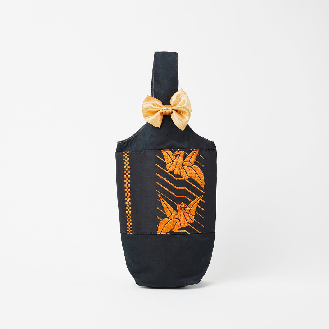 Bottle Bag(Black,Orange)