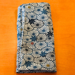 Reusable Shopping Bag made of Vintage Kimono Fabric - Small